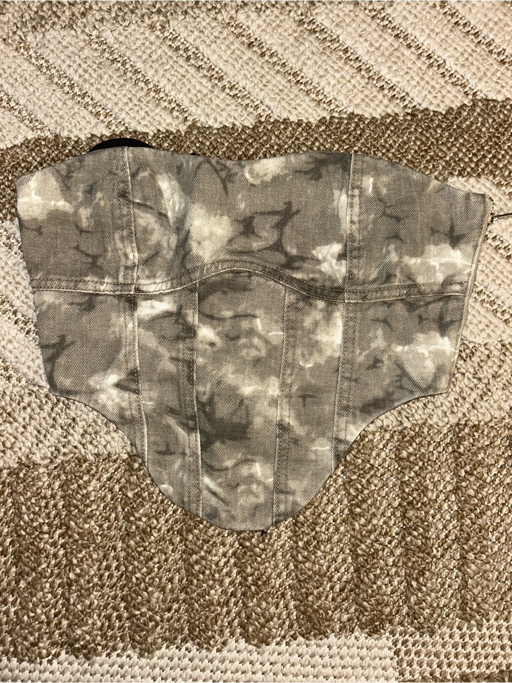 Camo Corset Top